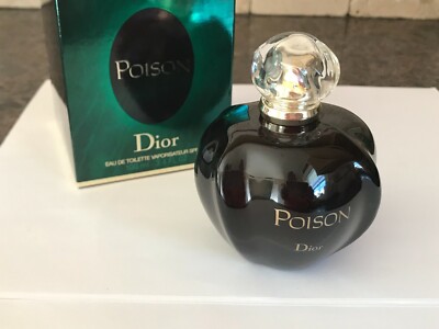 DIOR POISON PERFUME SPRAY 3.4 FLUID OZ EAU DE TOILETTE | eBay