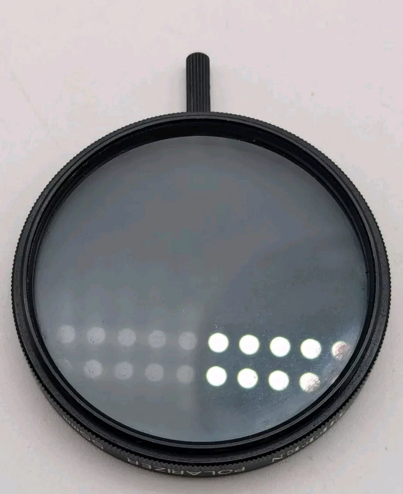 Vintage Genuine Tiffen Circular Polarizer 55mm DSLR SLR Japan OEM VGC - Image 4 of 4