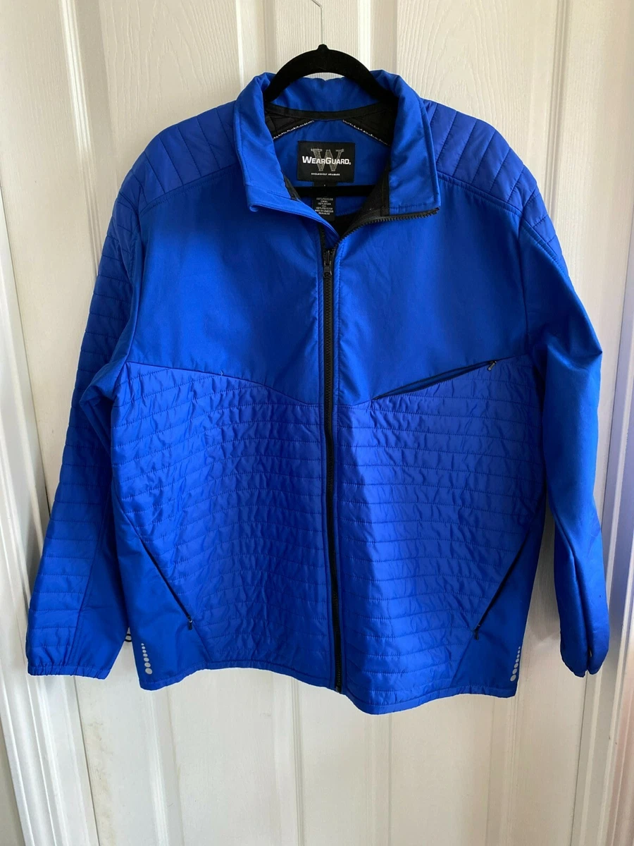 Royal blue shop soft shell jacket