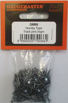 Gaugemaster GM66 -50gm Pack 10mm Lang Hornby Typ Track Befestigung Pins Dsa Post