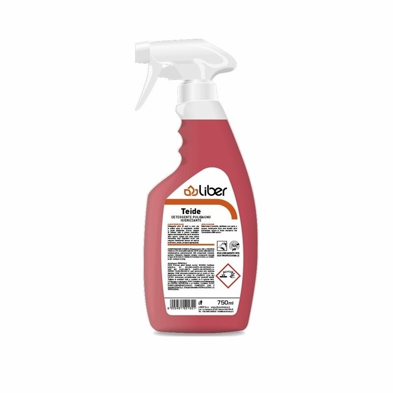 Teide detergente pulibagno igienizzante 750 ml liber