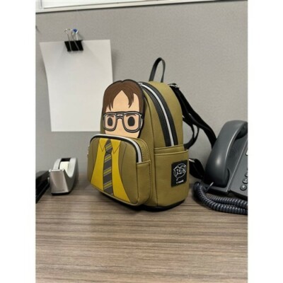 The Office Dwight Schrute Pop! by Loungefly Mini-Backpack  display picture 3
