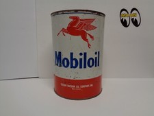 Vintage Mobil Oil Can SOCONY Rare 5 Quart