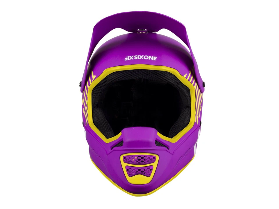 SixSixOne Reset Full Face Helmet - Dazzle Purple - Image 2 of 4