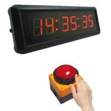 Cronómetro Reloj Cuenta Regresiva LED, Control Remoto Escuela Quiz Juego Temporizador