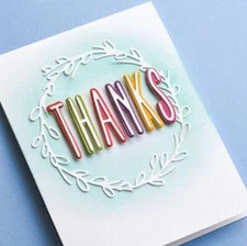 Alphabet Letters Metal Cutting Dies Scrapbooking Card Craft Embossing Stencil