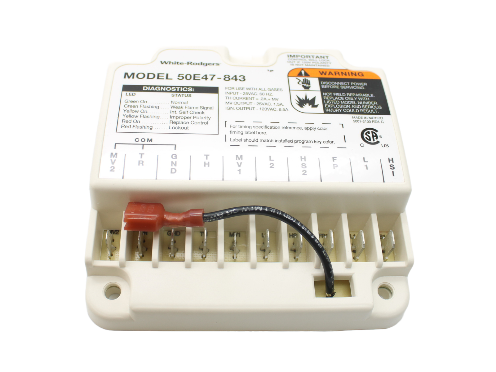 50E47843 White Rodgers Univhsi Module W/Var.Timing OEM 50E47843