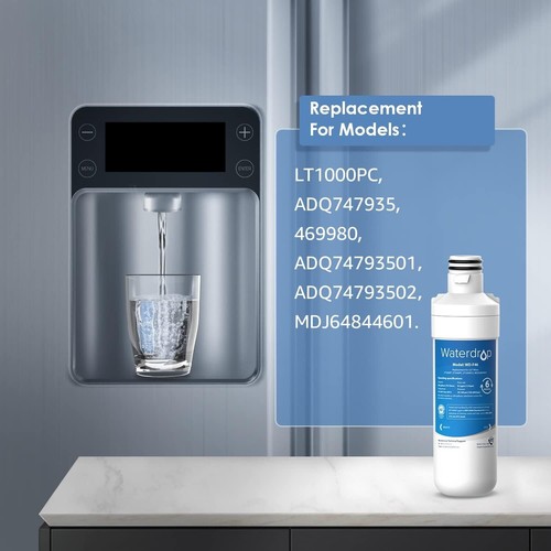 Waterdrop Replacement for LG® LT1000P® ADQ74793501 Refrigerator Water Filter - Picture 5 of 9