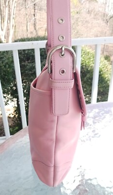 Coach Vintage Soho Y2K 9480 Pink Leather Shoulder Bag | eBay
