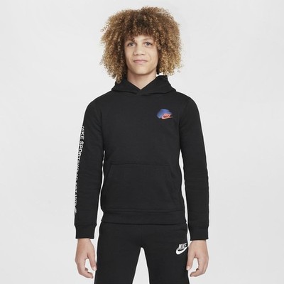 Nike NSW Fleece Standard Issue Kinder Hoodie Jungen Kapuzenpullover Pullover