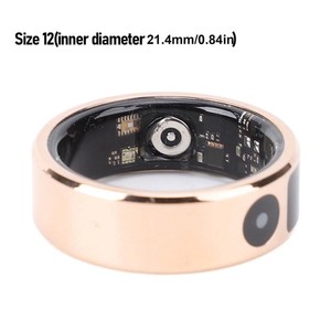 Smart Ring Health Tracker Color Screen Display Smart Ring For Men Women