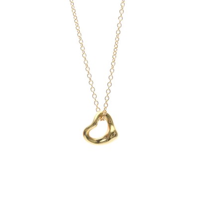 Tiffany Open Heart Extra Mini Halskette Rotgold (18K) ohne Stein Me... BF590599