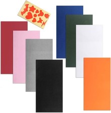 ACKLLR 8 Pieces Self-Adhesive Repair Patches with DIY Model Assorted color