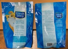 2 Bags 15 Oz Ea Fresh Step Litter Box Deodorizing Crystals Fresh Scent