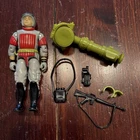 Sneak Peek V1 Nearly Complete  1987 G.I. Joe Vintage Action Figure- missing mic