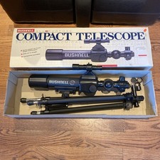 Bushnell All Purpose Compact Telescope With Rotary Power 340x60 Astronomical Vtg
