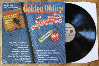 Various Germany 1986 Motown/Atlantic LP: Golden Oldies Super Hits.Ariola 207 828