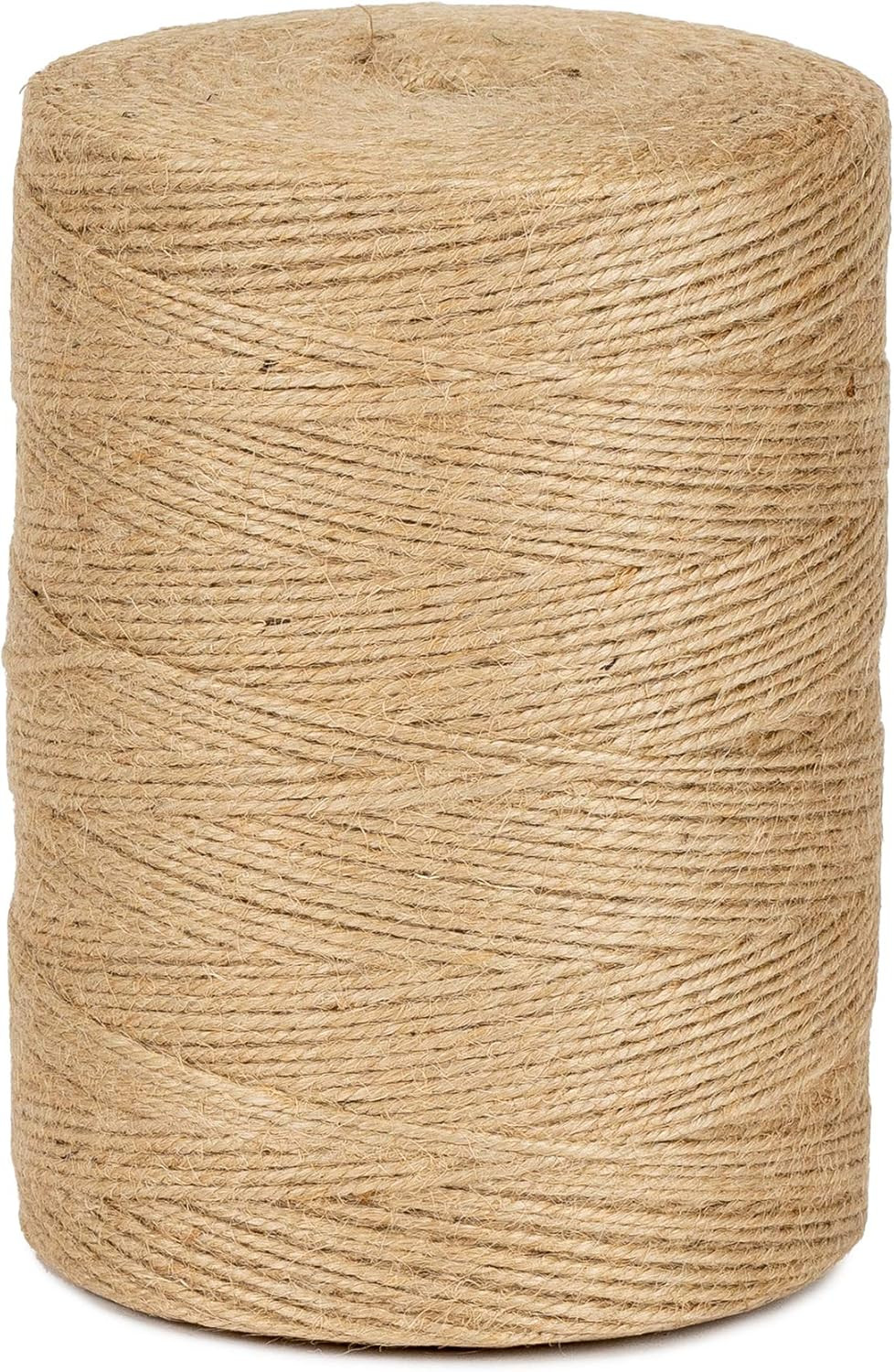 - Spago in Iuta Naturale, 2 Mm, Bobina Da 800 M, per Giardinaggio, Bricolage, Fa
