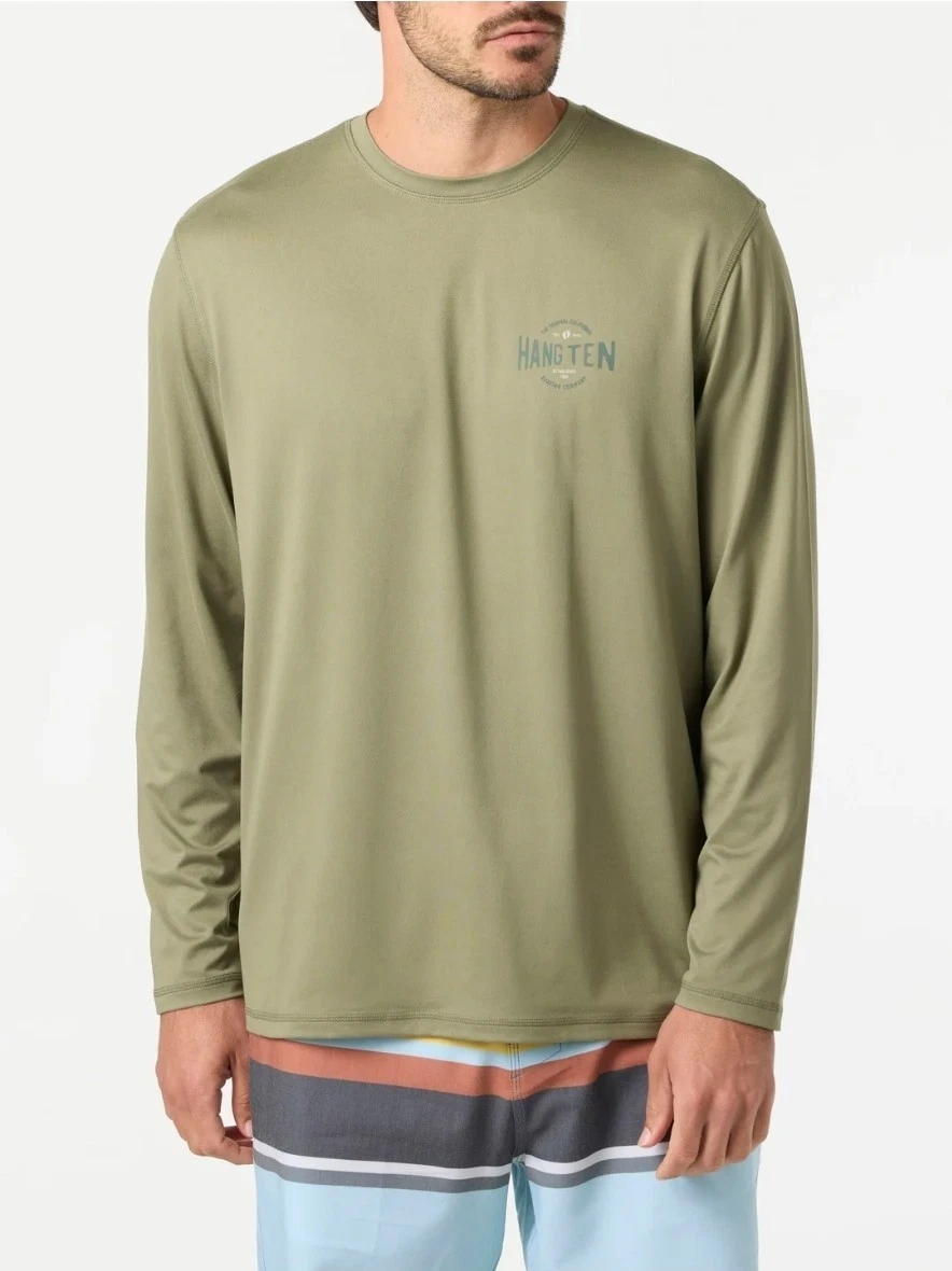 HANG TEN Coastline Long Sleeve Mens Sz L Sun Protection UPF 50+ Fishing Swimming
Opens in a new wind