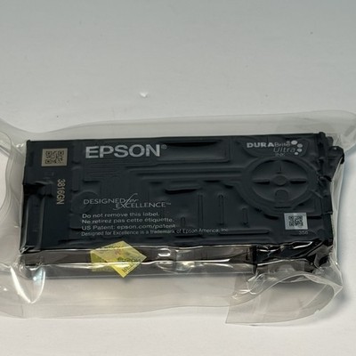 New Epson Dura Bright Ultra 356 Printer Ink Black Cartridge New Sealed