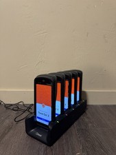 Lot of 5 Toast Go 2 Handheld POS Tablets TG200 with DTC200 Charging Dock