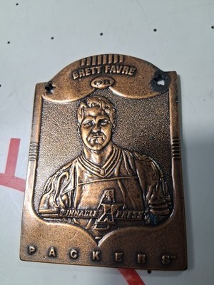 1997 Pinnacle Metal Works BRETT FAVRE Score Pinnacle Xpress Bronze #4 Rare! HOF