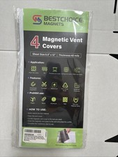 Magnetic Vent Covers 4-Pack 5.5x12 White Vent Covers NEW
