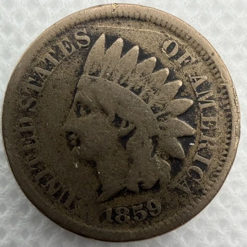 1859 Indian Head Cent Penny