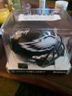 A.J. Brown Signed Philadelphia Eagles Eclipse Speed Mini Helmet-Beckett W Holo