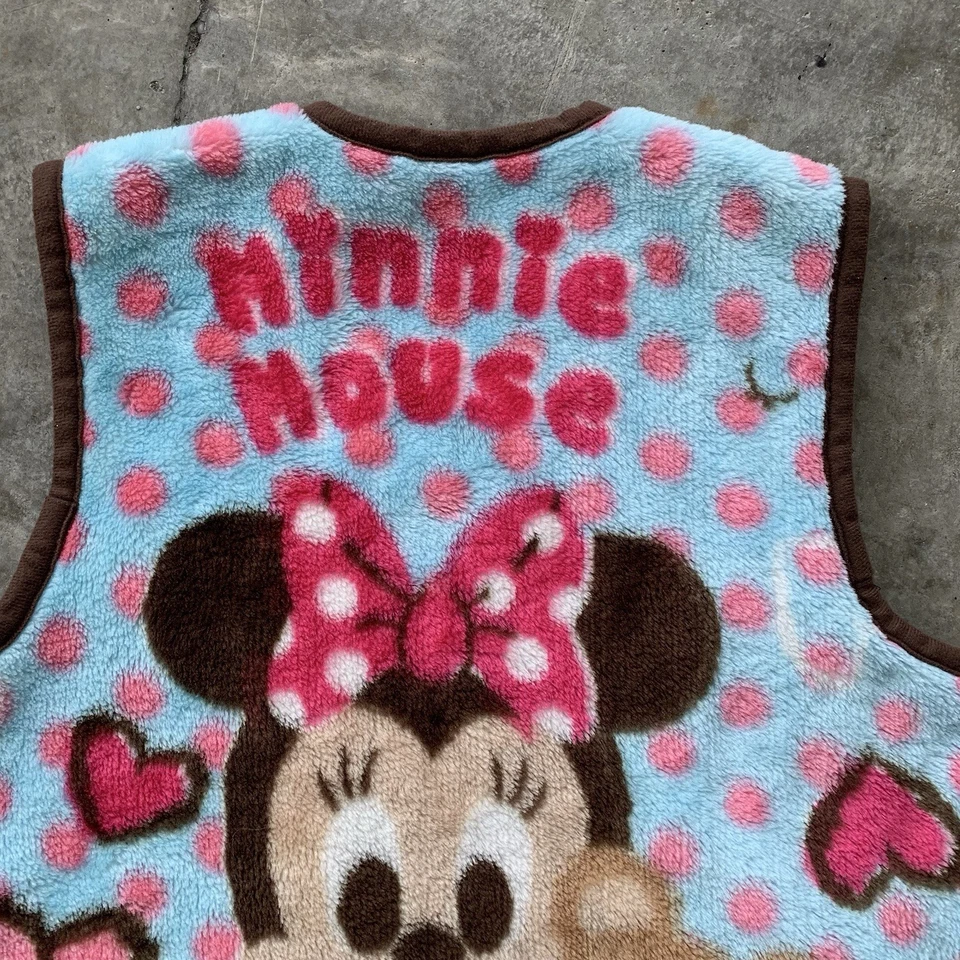 Disney Minnie Mouse fleece vest - Image 2 of 4