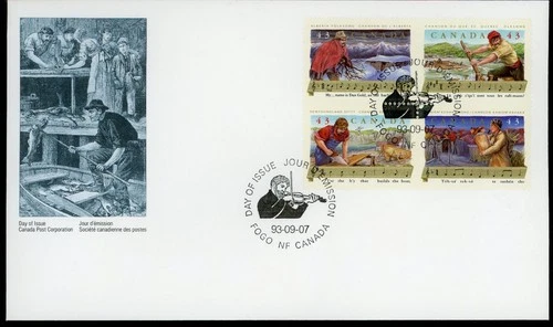 CANADA 1993 CANADIAN FOLKLORE #1494a FIRST DAY COVER !! M80