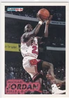 MICHAEL JORDAN 1993/94 Fleer #28 Basketball Card CHICAGO BULLS FADE AWAY JUMPER