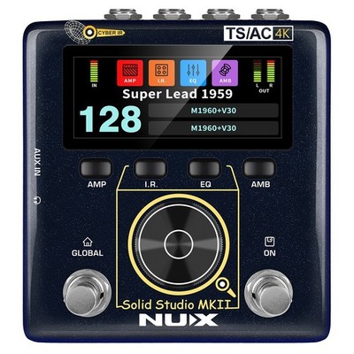 New NUX NSS-6 Solid Studio MKII Preamp, Power Amp Sim & IR Loader