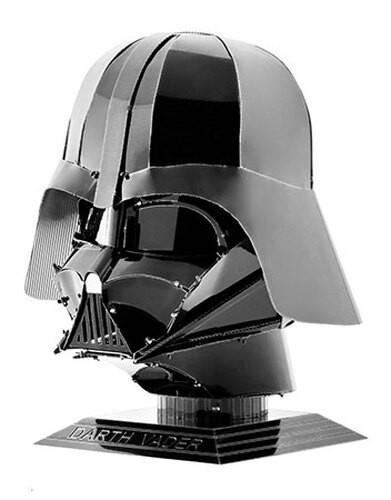 Puzzle (25 T.) Metal Earth - Star Wars - Darth Vader Helm (Metal Earth) Neu/Ovp-image