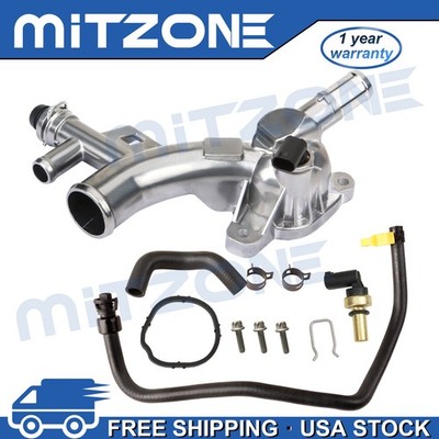 Mitzone Coolant Water Outlet for 11-16 Chevrolet Cruze 13-19 Buick Encore 1.4L
