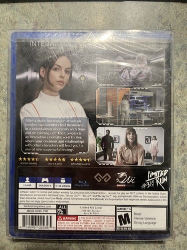 Brand New The Complex LR-270  PS4 CIB - Afbeelding 2 van 2