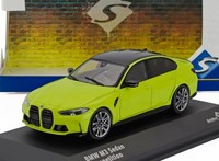 Modellauto Statisch Solid Bmw 3ER M3 Competition G80 2023 Gelb 1/43