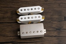 Tonerider Alnico 2 HSS Pickup Set - Right-Handed / Aged Nickel