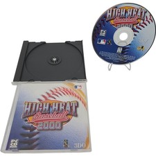 High Heat Baseball 2000 PC CD ROM Video Game Multiplayer MLB Tested and Working