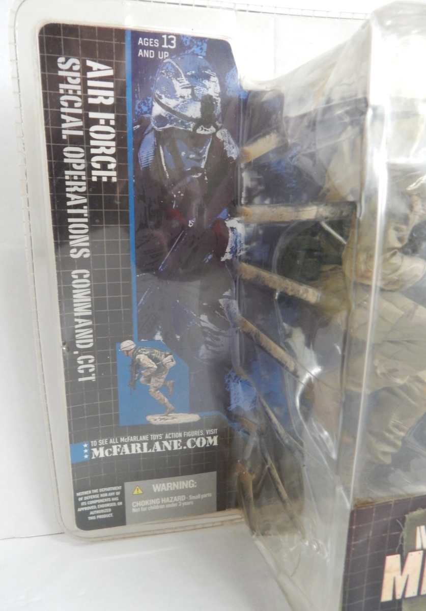 マクファーレントイズミリタリー フィギュア 2005年アメリカ空軍コマンド McFarlane's Military Air Force Special Operations Command, CCT