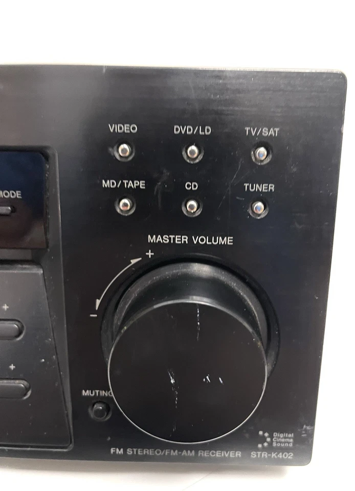 Sony STR-K402 2 Ch Stereo / Home Theater Receiver - Image 4 of 4