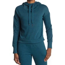 $68 NWT 90 Degree By Reflex Medium Vintage Blue Hoodie