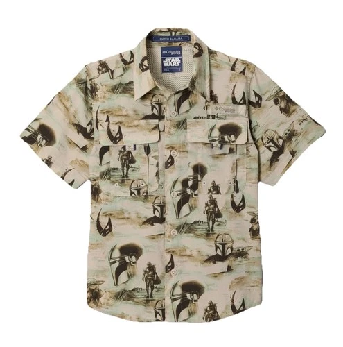 NWT Columbia The Mandalorian & Grogu Bahama Shirt Youth L (14/16) SOLD OUT