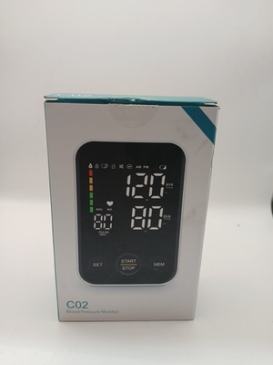 #ad #ad Upper Arm Blood Pressure Monitor Large Display 2x120 Memory LED Bag $16.14