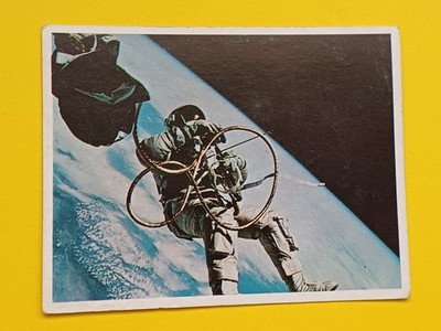 1970 Image 9.5x7.3cm Space Conquest Album No.141 Edward White Gemini Titan