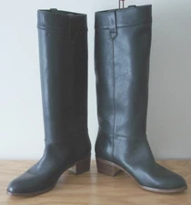 Leather Riding Boots Black Town & Country Equestrian Boot Trees 100% To Charity