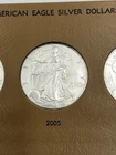 2005 $1 American Silver Eagle 1 Troy Oz Bullion US MINT IN PLASTIC CAPSULE