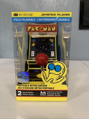 New My Arcade Mini Pac-Man Machine Joystick Player Portable Retro Arcade Game
