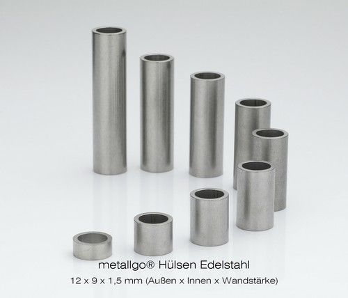Metallgo Hülsen-Set 'Großes Durcheinander' - Edelstahl & Aluminium Sortiment
