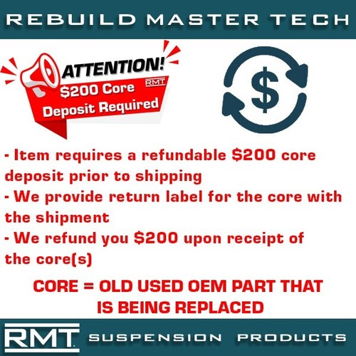 Rear Left & Right OE REBUILT Air Suspension Struts for Audi S8 D4/4H 2010-2018 - Bild 4 von 8